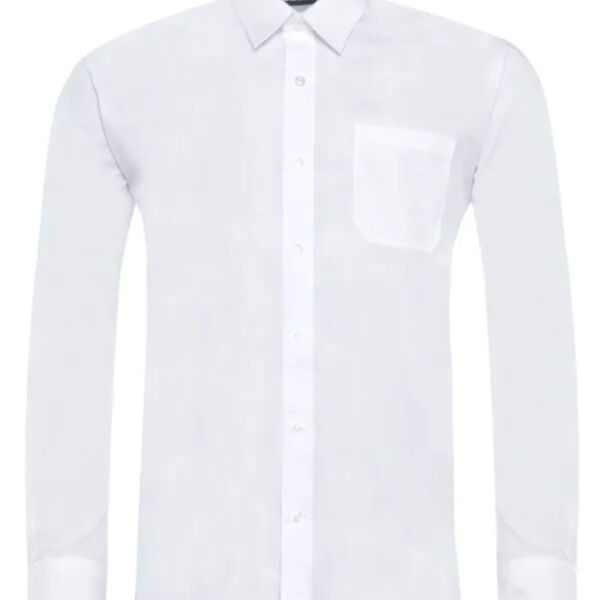 911350-S - 2 x Pack Long Sleeve Regular Fit Shirt (Senior)  Thumbnail